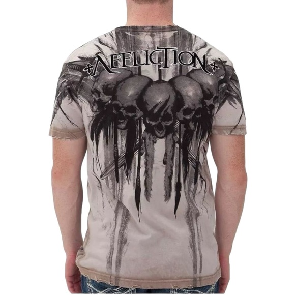 Affliction Men's T-shirt Walking dead - Picture 5 of 7
